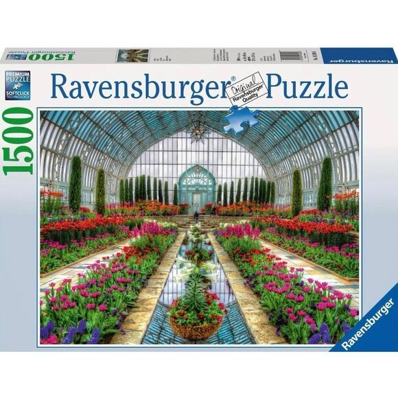Ravensburger Atrium Garden 1500 Piece Jigsaw Puzzle – Softclick Technology Means - Picture 1 of 4